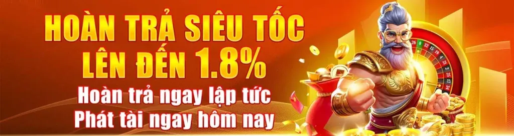Hình ảnh quảng cáo chương trình khuyến mãi vn188